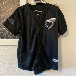 KAYZO Authentic DOGHOUSE Merch unleashed baseball jersey Black S
